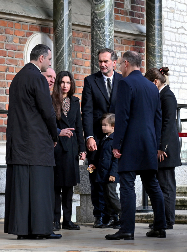 Kaczyńskiej towarzyszył mąż Piotr Zieliński