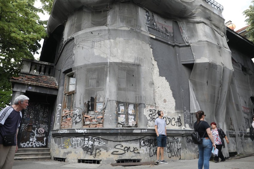 Mihajlo Bajloni izgradio je vilu u Ulici kneza Miloša broj 66 1920. godine.