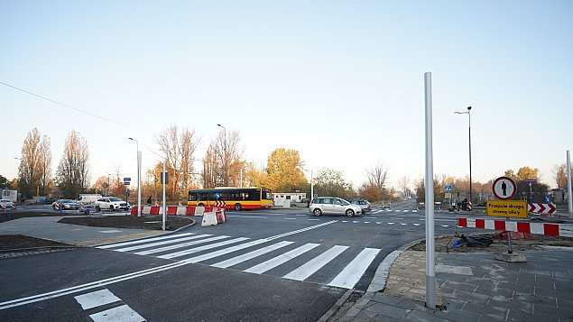 Deweloper przebudowuje ważne skrzyżowanie na Białołęce, źródło: ZDM