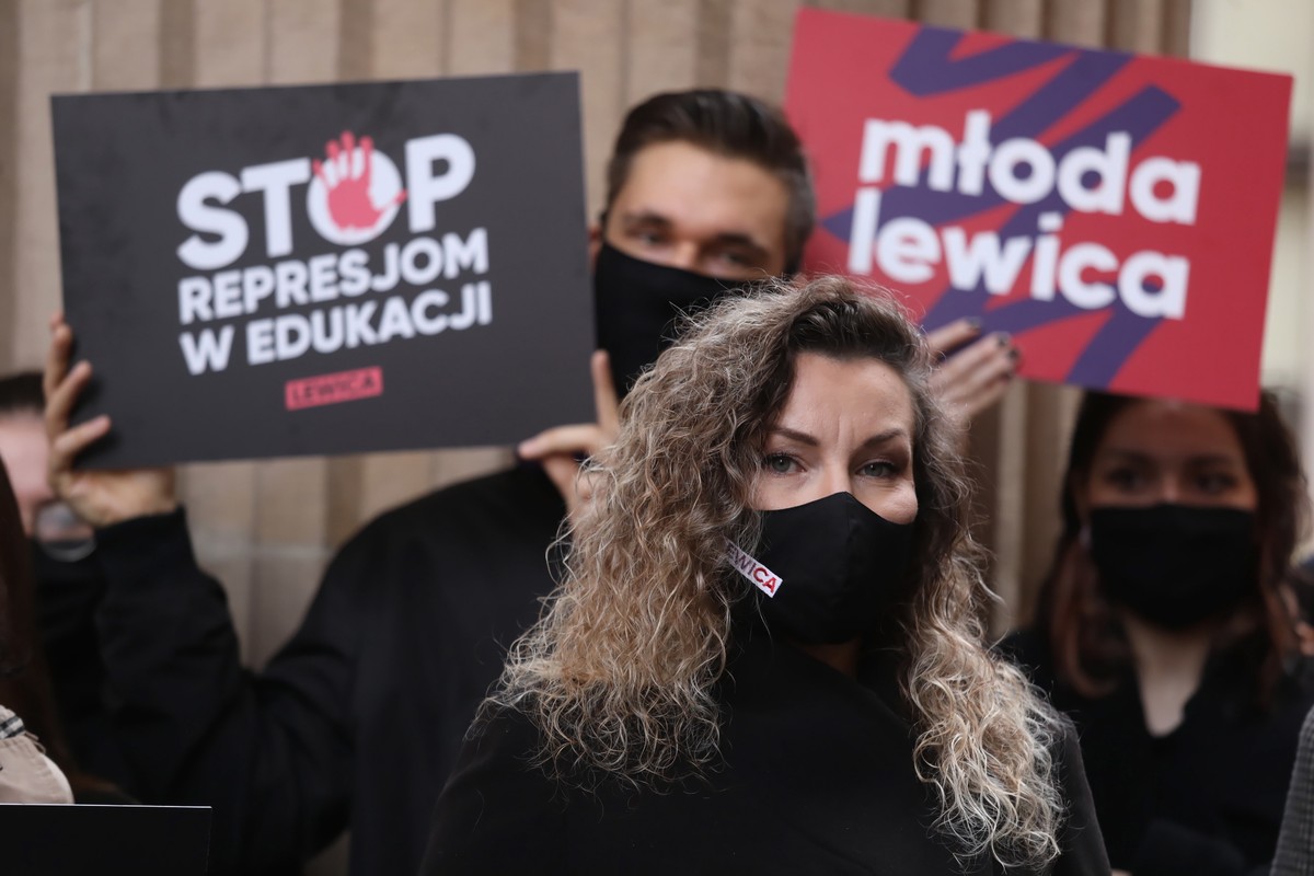 Posłanka Lewicy Monika Pawłowska