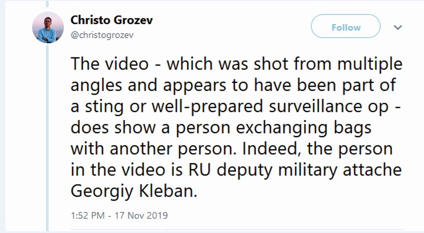 Novinar Hristo Grozev na svom Tviter nalogu potvrdio autentičnost snimka
