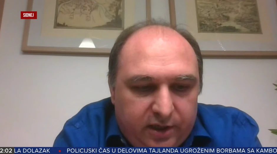 Vladislav Obrenović, Sidnej