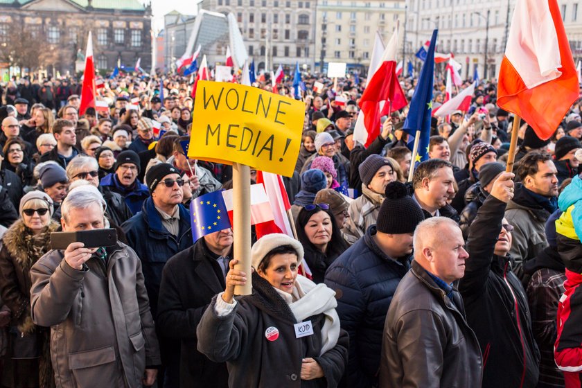 KOD w obronie wolnych mediów