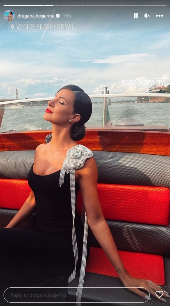 Dragana Kosjerina u Veneciji