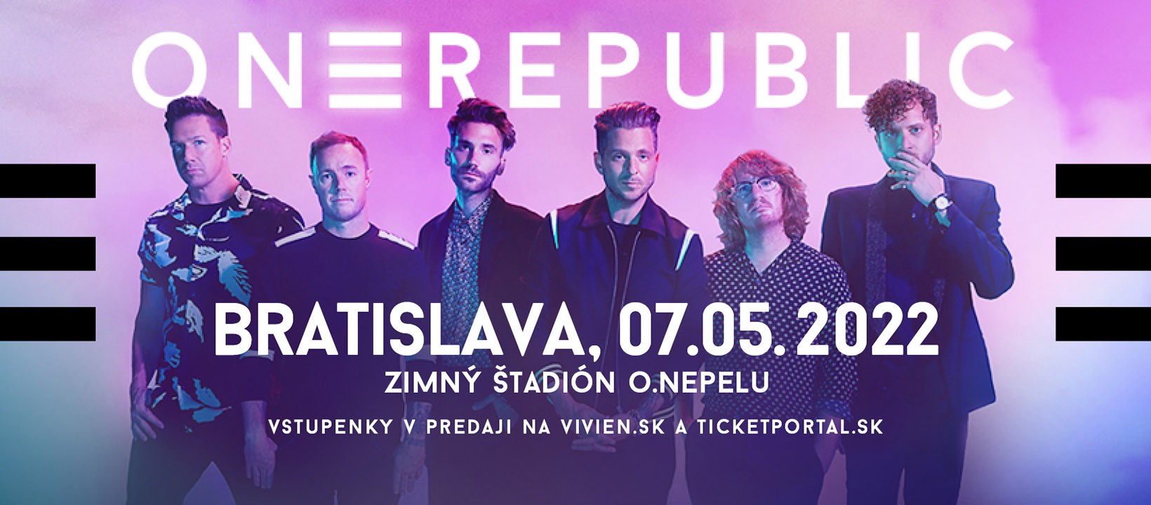 V Bratislave sa OneRepublic predstaví už 7. mája.