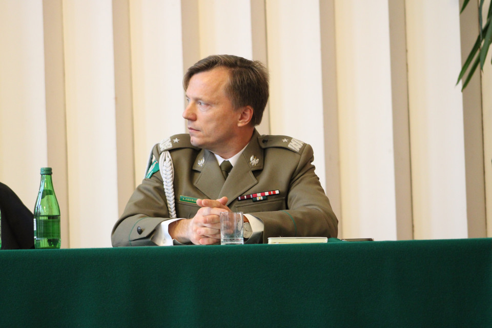 Gen. bryg. SG Andrzej Jakubaszek, komendant Podlaskiego Oddziału Straży Granicznej