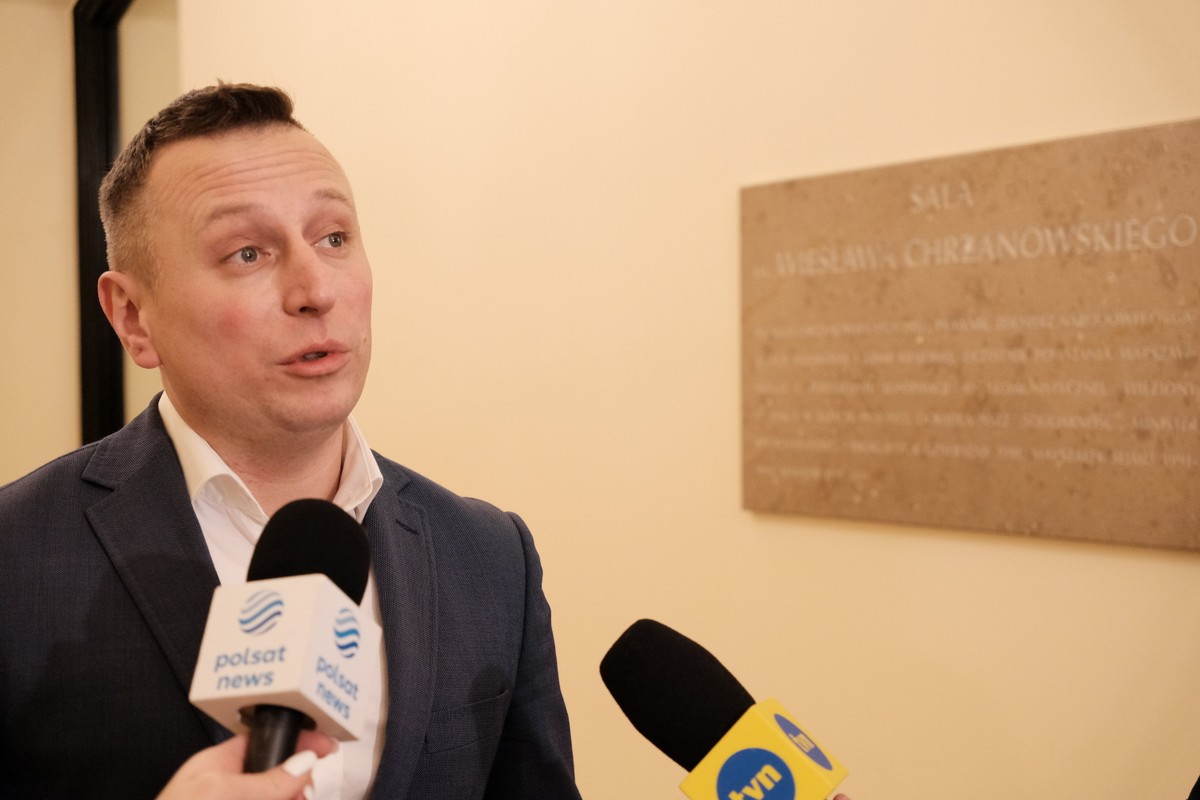 Poseł KO Krzysztof Brejza