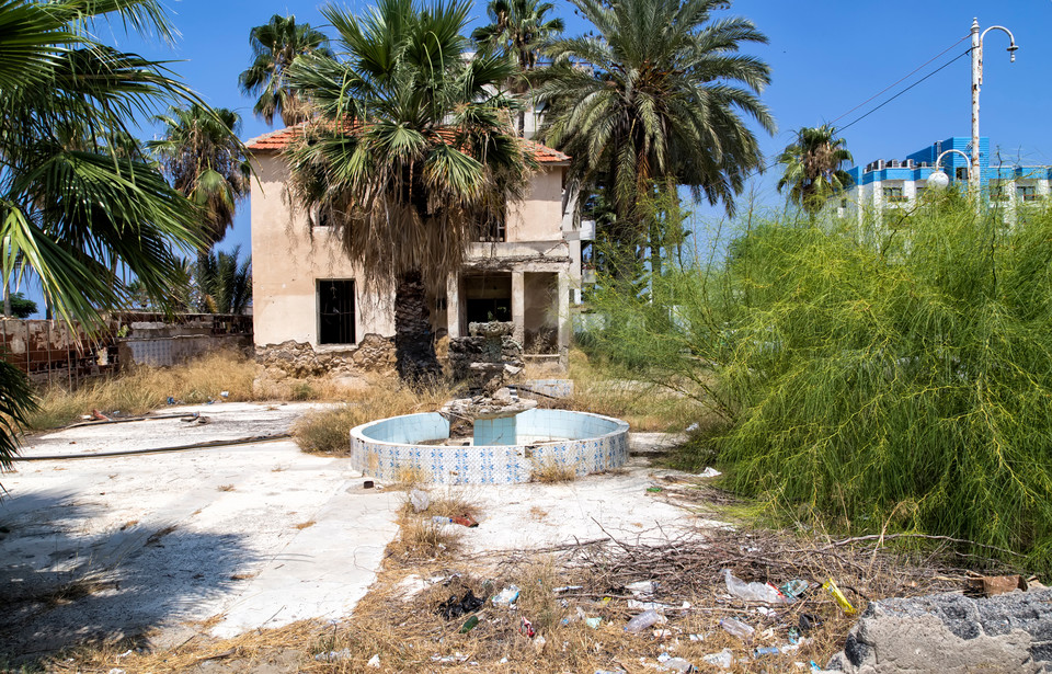 Opuszczony kurort Warosia (Varosha), Famagusta, Cypr