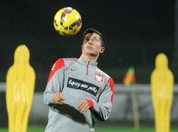 El. ME 2016: Robert Lewandowski i jego koledzy z kadry szykują się na mecz z Gruzją. ZDJĘCIA