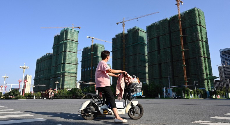 China's bubbly property sector is in trouble.
