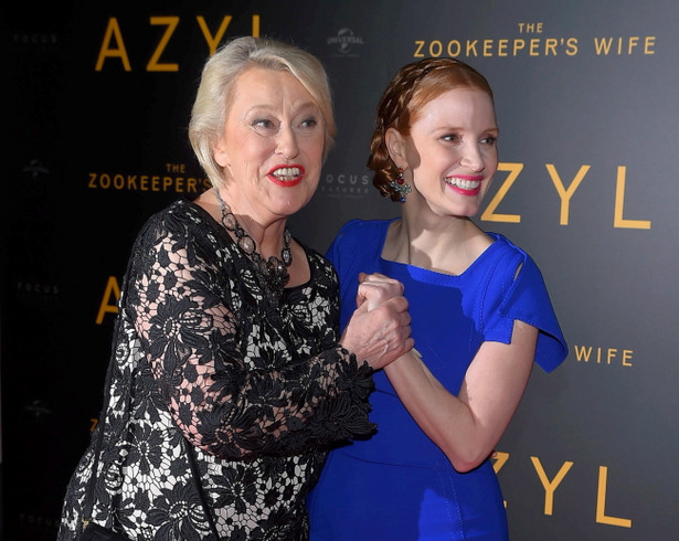 Jessica Chastain o rodzinie Żabińskich: ryzykowali wszystko, co mieli, aby ratować innych. "Azyl" w marcu w kinach