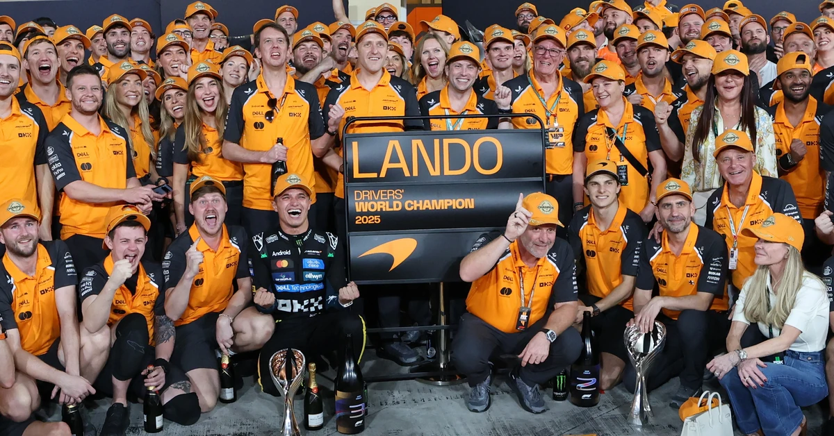 Lando Norris mistrzem świata Formuły 1. McLaren najlepszy wśród konstruktorów