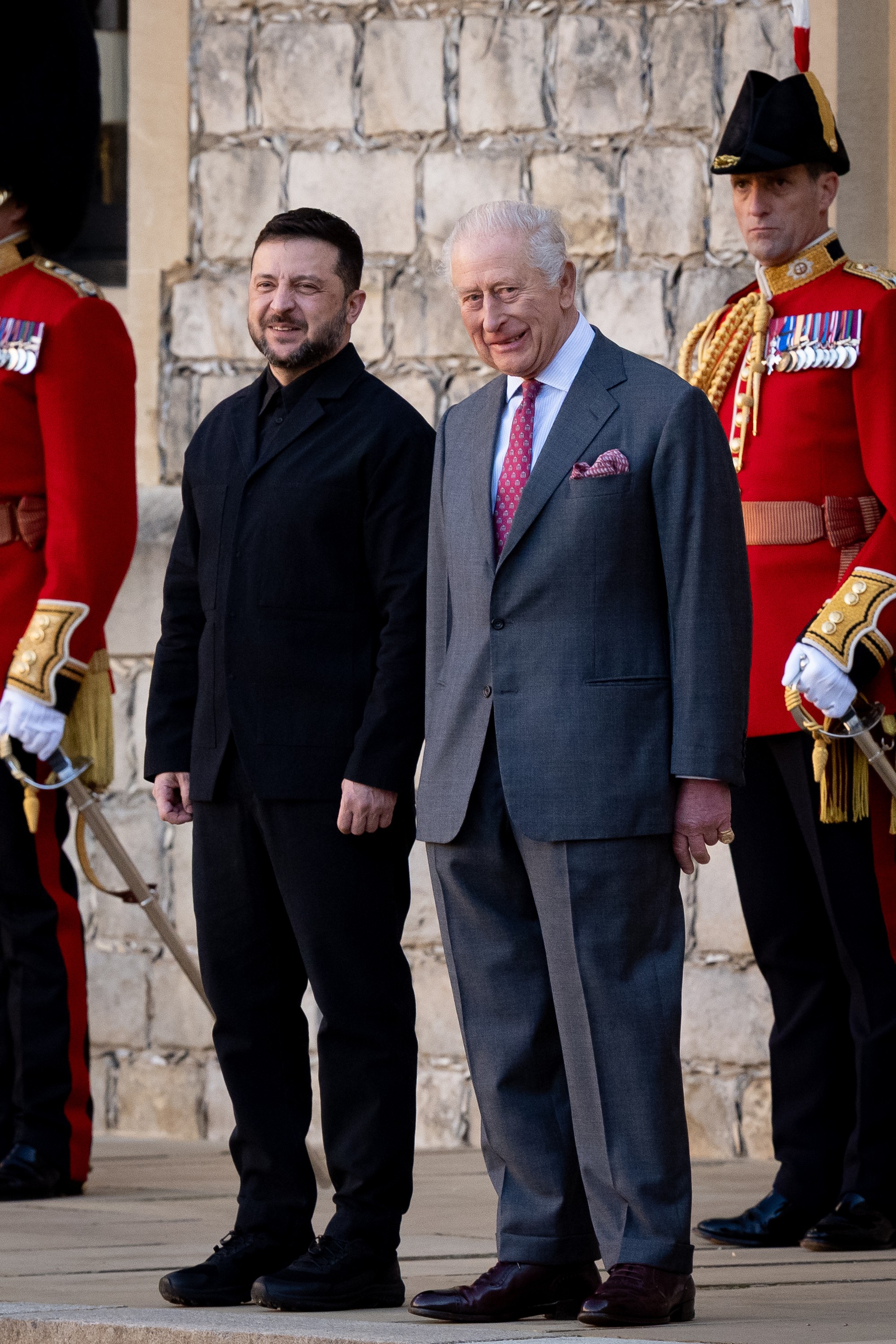 Kráľ Karol III. prijal vo Windsore ukrajinského prezidenta Zelenského.