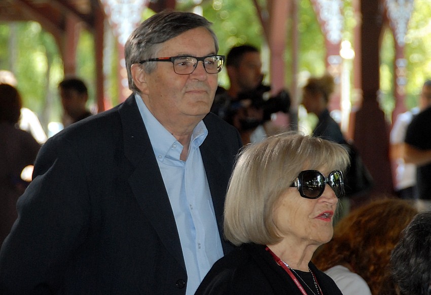 Radoslav Zelenović i Mira Banjac na Paliću