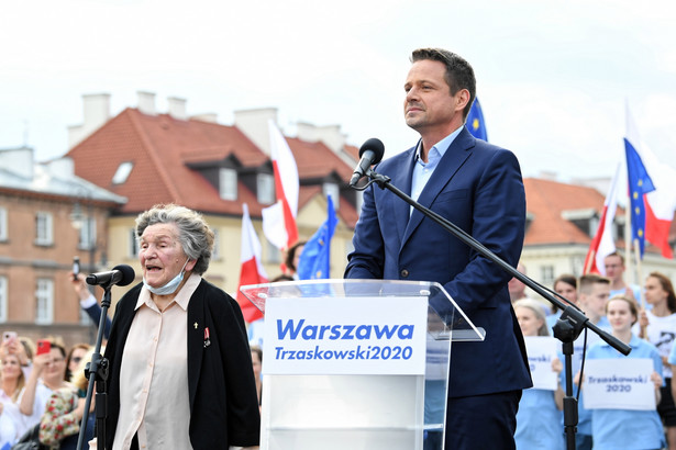 Prezydent Warszawy, kandydat KO w wyborach prezydenckich Rafał Trzaskowski