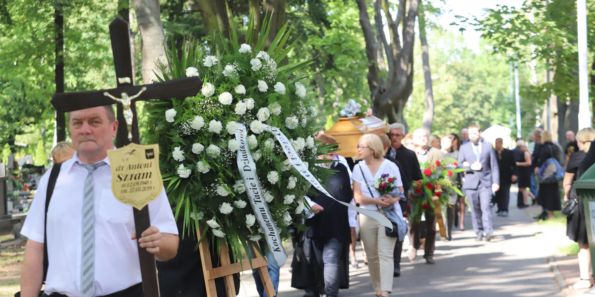 Pogrzeb Antoniego Szrama – Pierwszego Anioła Łodzi