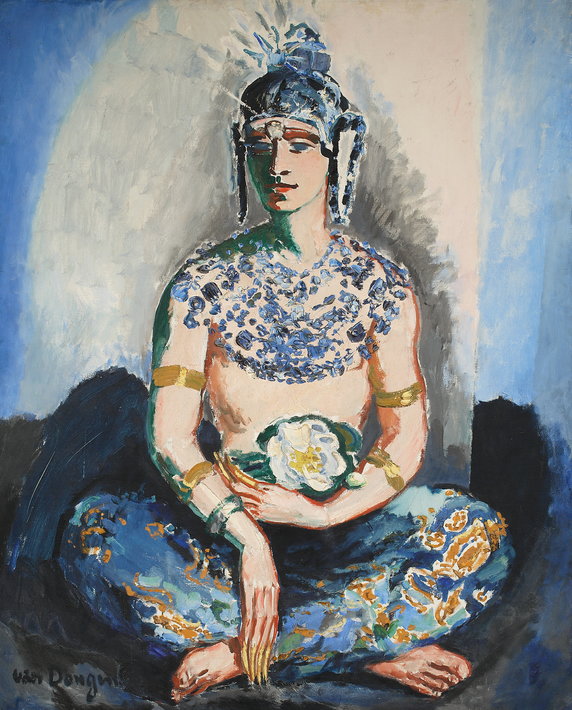 Kees Dongen, "Portret Antoniego Cierplikowskiego w stroju orientalnym" (ok. 1927)