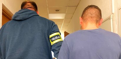 Bandzior napadł na sklep. Na widok jego "maski" policjanci pękali ze śmiechu