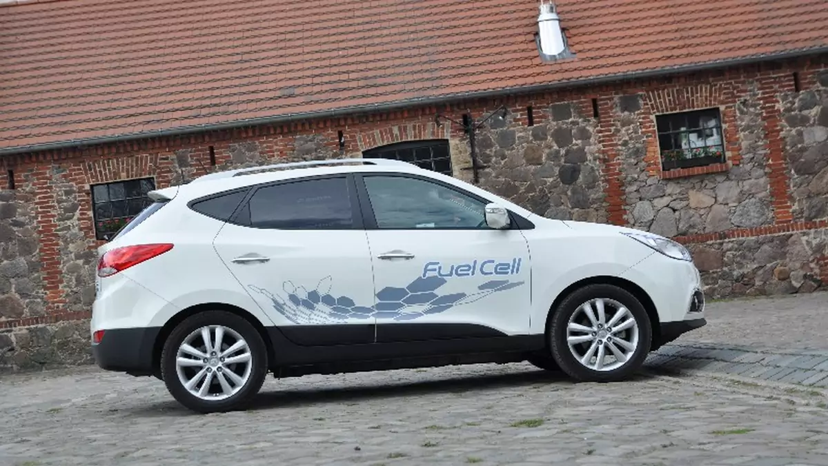 Hyundai ix35 Fuel Cell (pierwsza jazda)