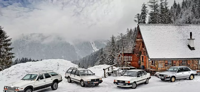 Youngtimery z napędem 4x4 - Czas na białe szaleństwo