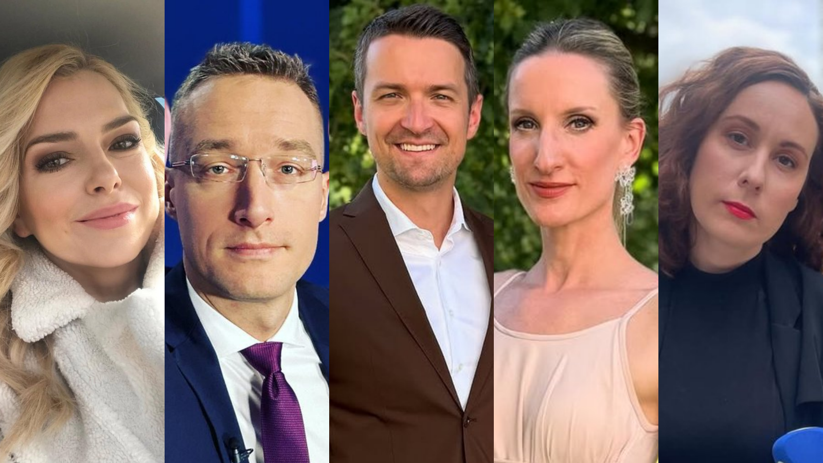 Zlatica Švajdová Puškárová, Michal Kovačič, Viktor Vincze, Adela Vinczeová a Gabriela Kajtárová.