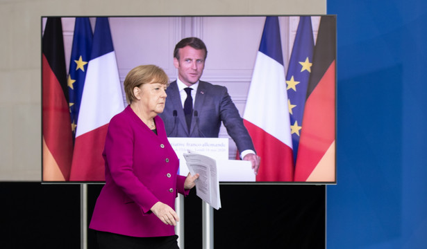 Angela Merkel i Emmanuel Macron