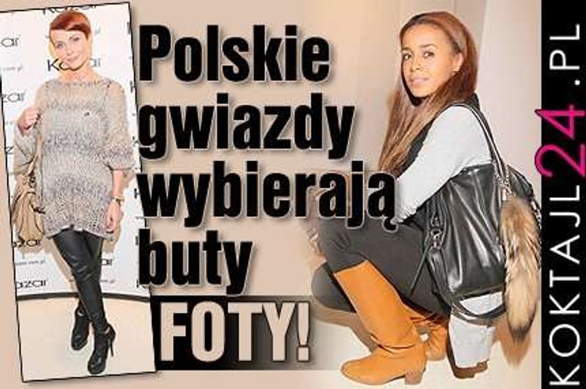 Polskie gwiazdy wybierają buty. FOTO