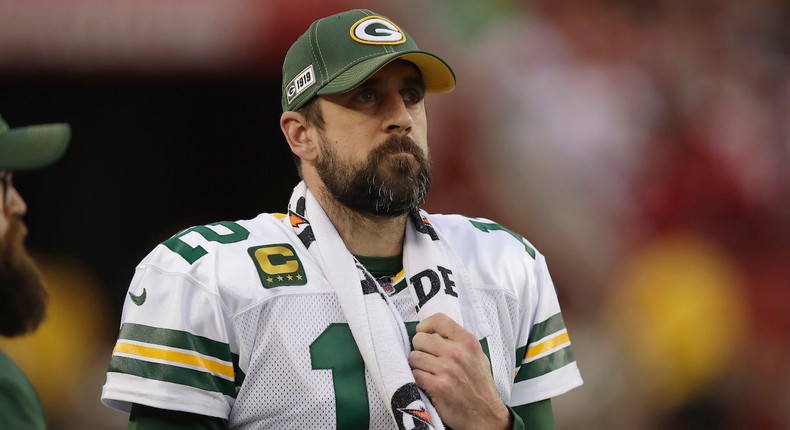 aaron rodgers 49ers