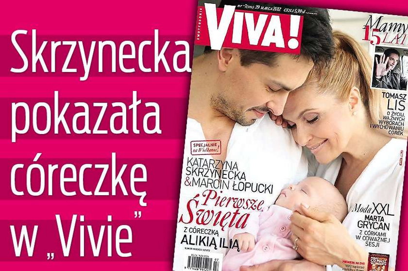 Skrzynecka pokazała córeczkę w "Vivie"