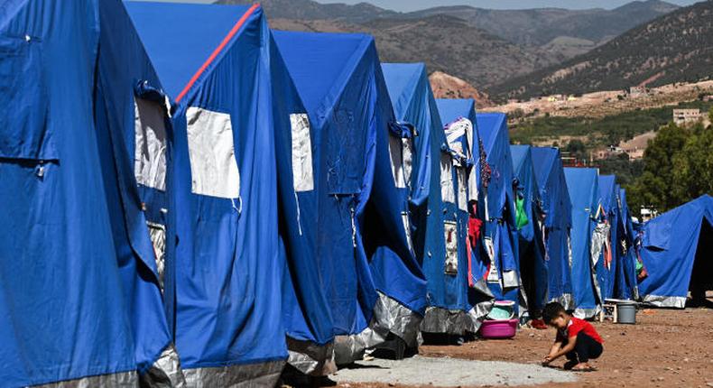 des cliniques mobiles reçoivent les blessés au Maroc