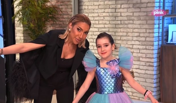 Jovana Jeremić sa ćerkom