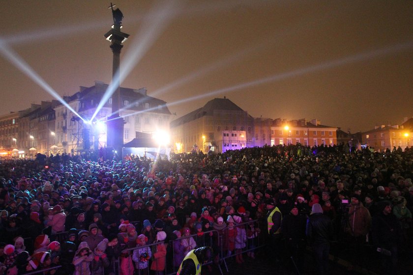 Świąteczna iluminacja w Warszawie