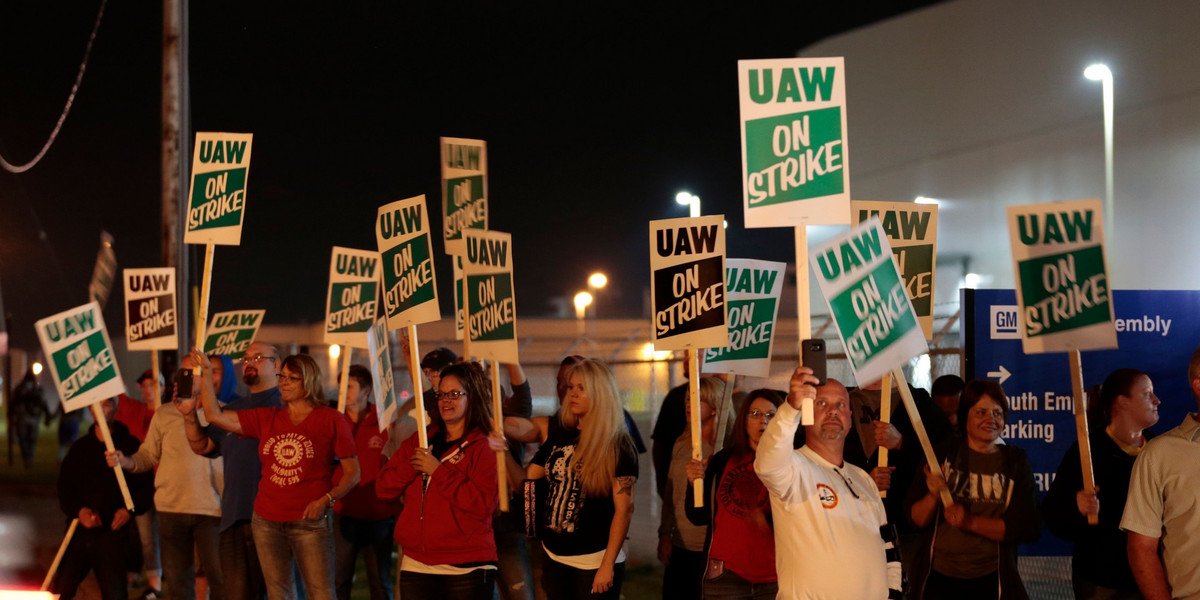 To pierwszy ogólnokrajowy strajk tego związku zawodowego UAW od 2-dniowego strajku z 2007 roku.
