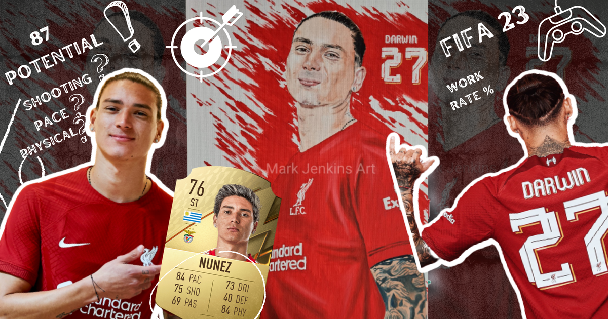 Predicting Darwin Núñez's rating on FIFA 23 | Pulse Nigeria