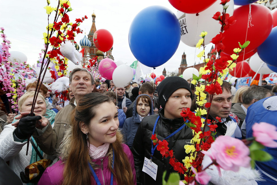 RUSSIA LABOUR DAY (Labour Day celebrations in Moscow)