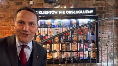 Radosław Sikorski w pubie Sławomira Mentzena. "Czuję się wykluczony!"