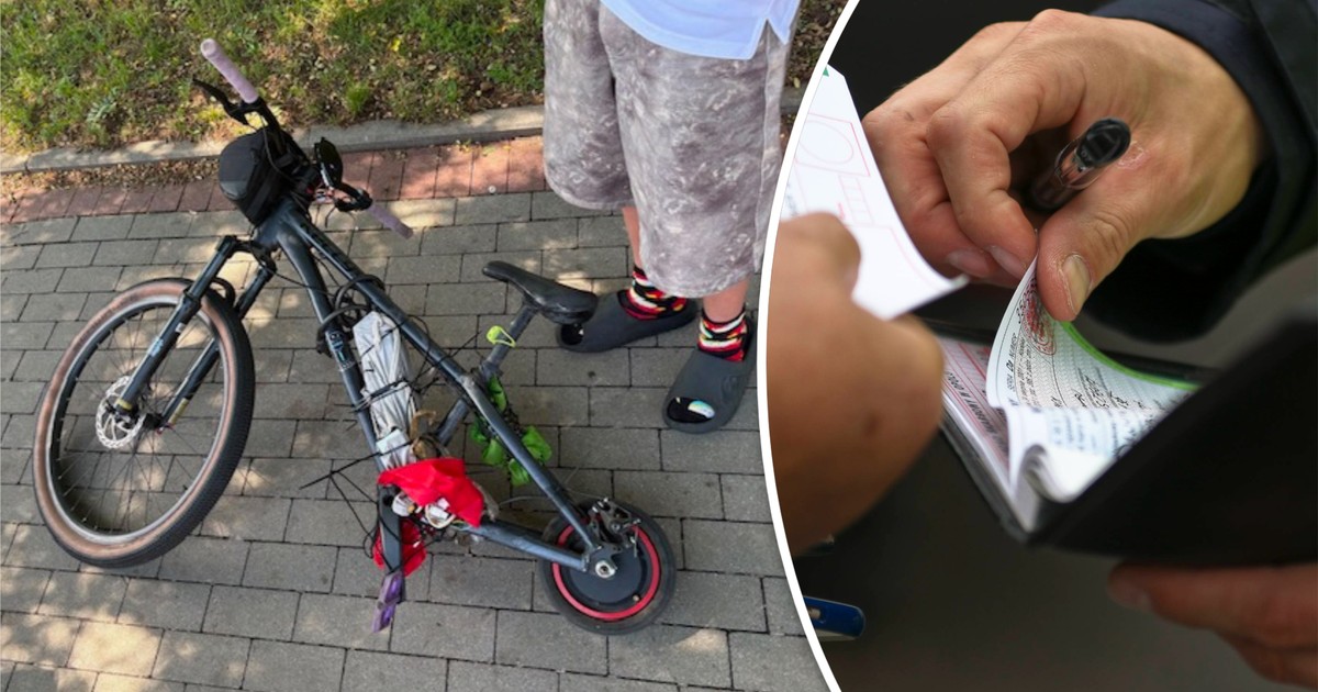 12-latek na BMX-ie z trytytek: Policja interweniuje w Ustce