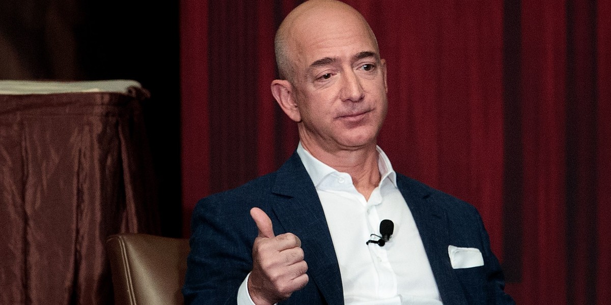 Jeff Bezos, założyciel i prezes Amazona