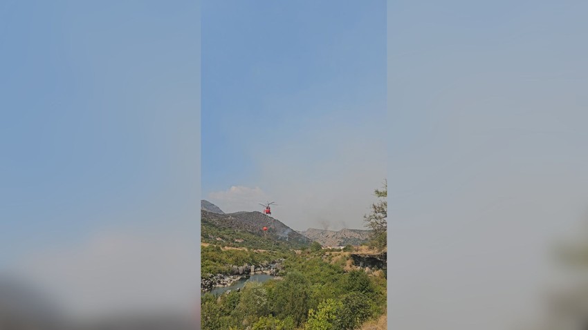 Srbin iz Crne Gore srpskom zastavom pozdravljao helikoptere iz Srbije koji su gasili požar