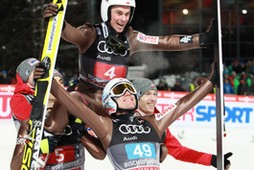 Kamil Stoch, Maciej Kot, Piotr Żyła, Dawid Kubacki