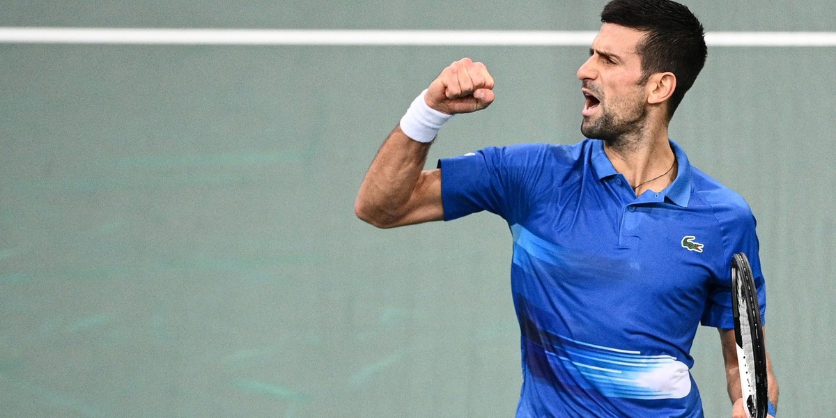 35-letni Serb Novak Djoković dopiero w meczu o półfinał ATP Finals w Turynie stracił pierwszego seta w całej imprezie