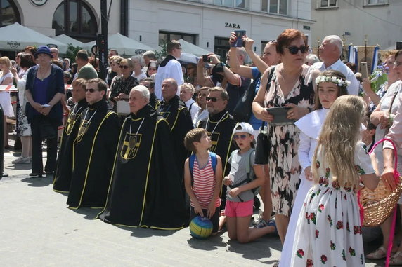 Procesja Bożego Ciała w Krakowie