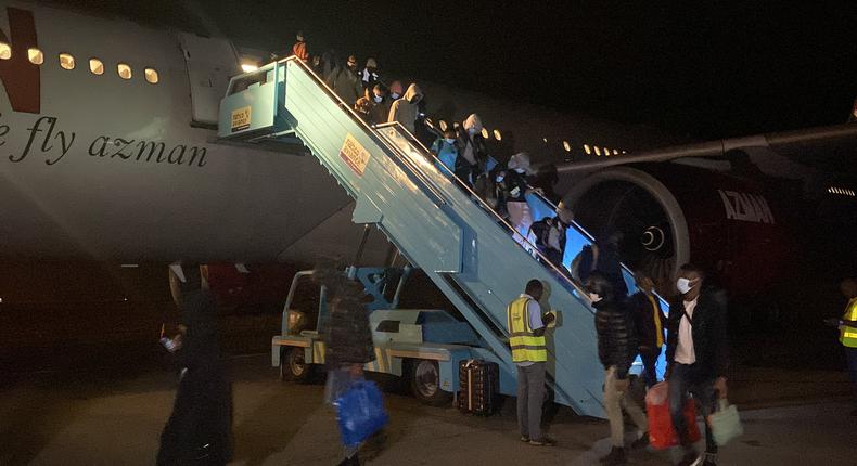 Evacuation: 301 additional stranded Nigerians return home from Ukraine. [Titter: @nidcomgov]
