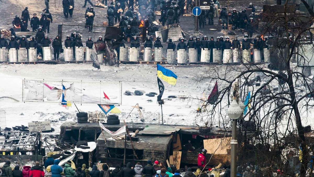 UKRAINA HRUSZEWSKIEGO PROTESTY