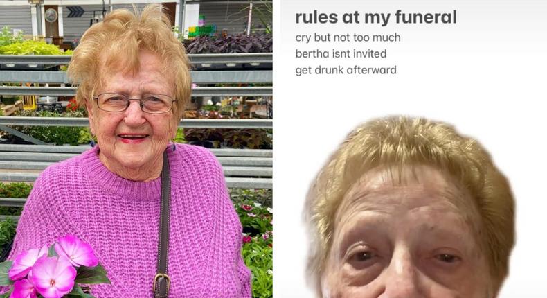 A 92-year-old great-grandmother posted a hilarious list of funeral rules