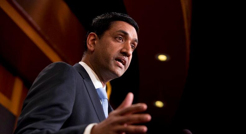 Rep. Ro Khanna of California.AP Photo/Andrew Harnik