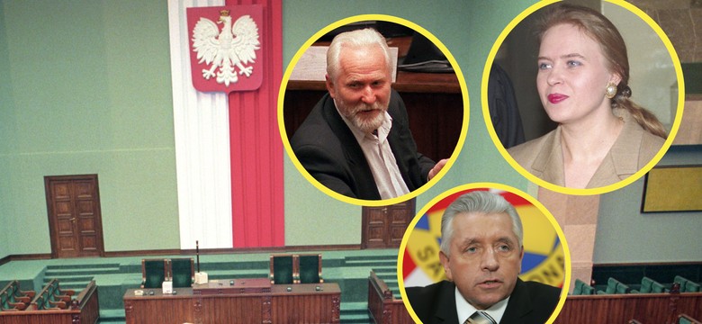 "Żelazny pęcherz" okupował mównicę i przyniósł do Sejmu "wąglik". Pamiętany jest z innego powodu