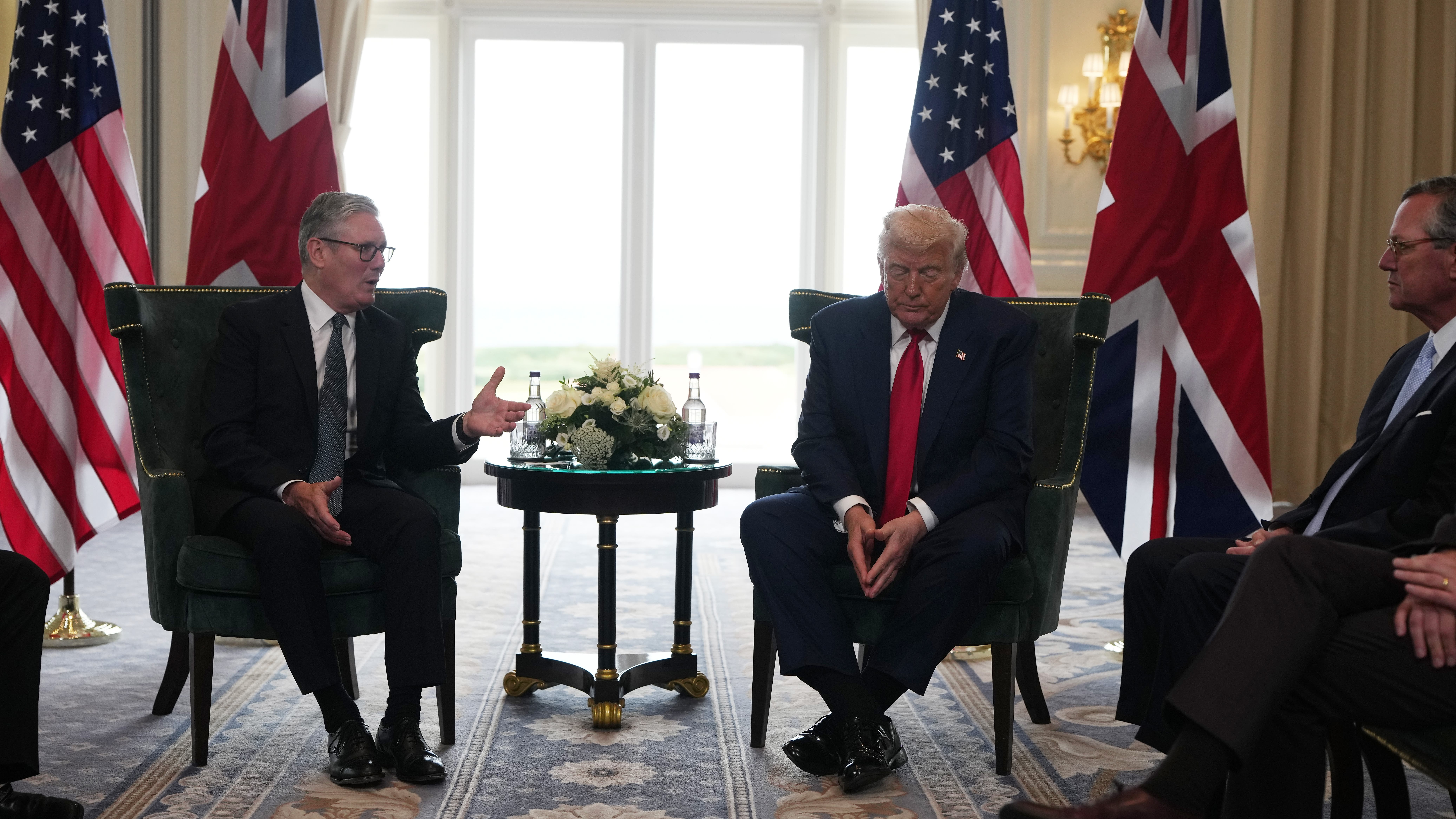 Trump hints UK steel tariff decision coming 'pretty soon'