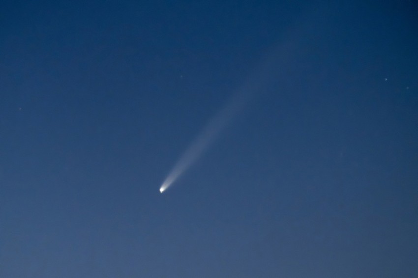 Kometa A3 na nebu iznad Kanarskih ostrva 30. septembra
