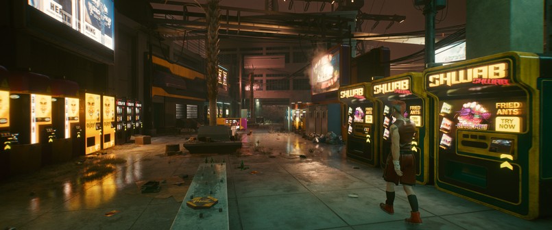 Cyberpunk 2077 - zdjęcia z trybu foto z gry